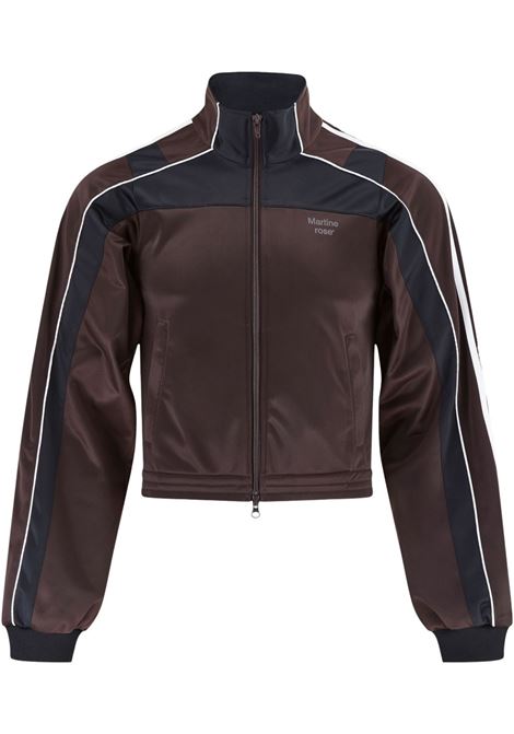 Brown Shrunken track jacket Martine rose - men